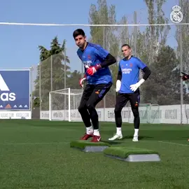 Real Madrid CF GK training ⚽️🧤