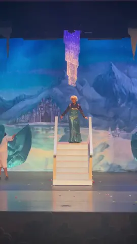 Behind the scenes of the amazing Let it Go dress transformation done by the RCPS Summer Stock team! #frozen #letitgo #theater #theaterteacher #livetheatre 