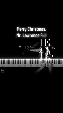 Merry Christmas, Mr Lawrence - [Ryuichi Sakamoto]. Still cannot believe we lost one of the greatest japanese composer. Life is short, art is long #ryuichisakamoto #merrychristmas #merrychristmasmrlawrence #pianozerol #pianocover #moviesoundtrack #ddp80 #donnormusic #piano 