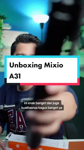 Unboxing Mixio A31, tongsis multifungsi bisa jadi tripod, tongsis, dan bahkan untuk konten unboxing pun masih bagus. #tongsis #tripod #mixioa31 #mixio 