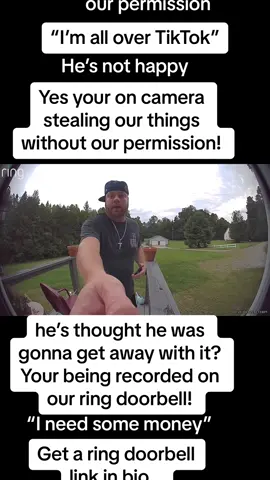 #stealin #pissedoffdad #onlyontiktok #stop  he found out about the post on tiktok he was caught on our ring doorbell you can buy ond in the link in my bio.. 