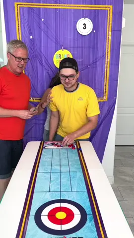 Curling fun game for you and your family  Grand Prize #fyp #fun #game #friends #family #foryou