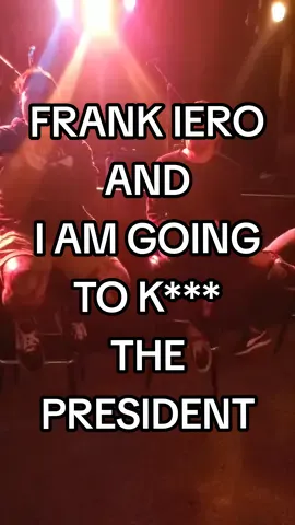Frank talking about going back in time to NOT write I am Going to K*ll the POTUS at the Pittsburgh q&a 😆😆 #frankiero #leathermouth #lsdunes @L.S. Dunes #lsdunesmillvale  #lsdunespittsburgh  #franklero 