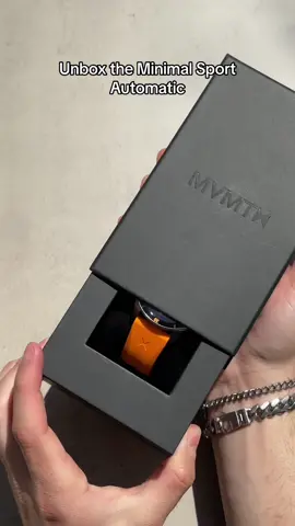 Unbox the Minimal Sport Automatic, a seafaring machine that cleans up nice on land, too. 25% off now during our Anniversary Sale. #automaticwatches #mvmtwatches #watchesoftiktok 