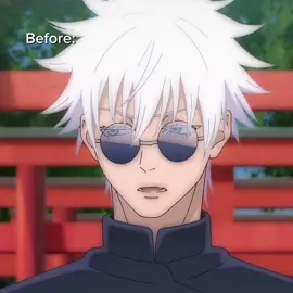 Before and after Geto left. As if Gojo took over Geto’s gentle smile 🥹 if its cuz of his coping or he adjust his behavior due Getos comments… #gojosatoru #satorugojo #gojo #satoru #getosuguru #sugurugeto #geto #suguru #satosugu #sugusato #goge #jujutsukaisen #jjk #jjk2 #jjkseason2 #anime #manga #foryou #fypシ 