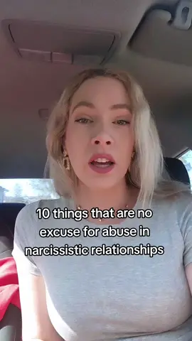 10 things that are no excuse for abuse in narcissistically abusive relationships. Follow @Lee Hammock + @rawmotivations.com  #narctoksisterhood #narcabuse #narcissistrecoverycoach #narcissisticrelationship #narctokadvice #narcissism #covertnarcissist #narcissist #narcissistbehavior #noexcuseforabuse #npd #narctalk #narctok 