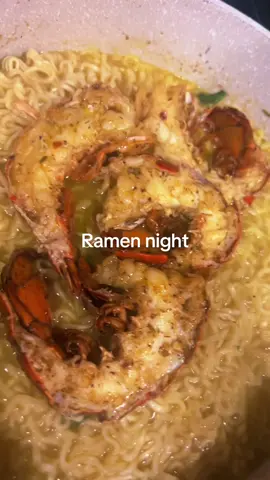 #ramen #lobster #spinach 