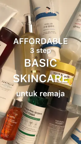 Replying to @🧚🏻‍♀️ AFFORDABLE SKINCARE ROUTINE buat yg remaja remaja ✨✨  #skincareforteens #skincareremaja #affordablekoreanskincare #koreanskincare #skincareroutine #cosrxlowphgoodmorning #illiyoonceramideatosoothinggel #skin1004hyalucicawaterfitsunserum #cosrx #skin1004 #illiyoon 