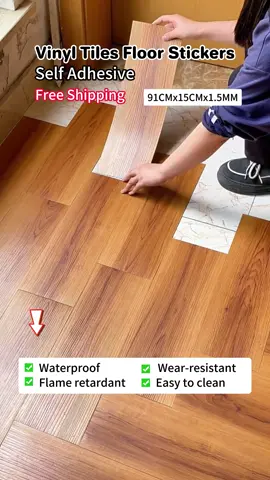Vinyl tiles wooden floor stickers, self adhesive #indoordecoration #tiktokshop #floorstickers #TikTokShopFashion #floorsmat #selfadhesive #woodflooring #floorsticker  #shopfashion #homebudolfest #tiktokshopbudolfinds #affordable #philippines #trending #mysweldobudol #superlitsans #floortiles #iwanttobepopular #foryou #tiktokphilippin #foryourpage 