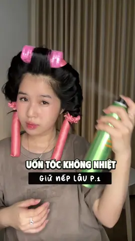 Uốn tóc không nhiệt giữ nếp lâu hơn với mẹo này 🥰💕 còn giữ đc bao lâu tui sẽ test ở p.2 nhé #hairtok #hairtransformation #heatlesscurls #overnightcurls #hairtutorial #LearnOnTikTok #hairtips #reviewlamdep #goclamdep #goctocdep #giuneptoc #uontockhongnhiet #foryou 