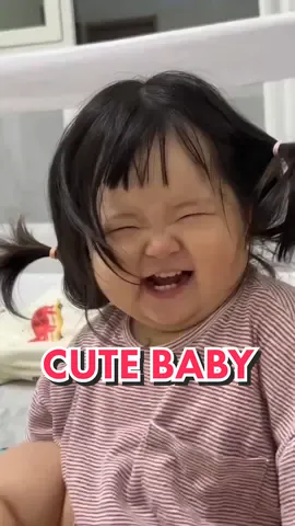 candu ketawanya,tingkahnya,moodnya 😍🤏 #baby #cute #gemes #smile #imut #sweet #gemoy #cutebaby #babylaugh #laugh #comel #fat #angry #bayi 