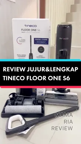 REVIEW JUJUR @tineco_indonesia  Yesss buat kalian wajib banget punya TINECO di rumah bener2 penyelamat dan aku udah pake juga yang seri sebelumnya Ini seri TINECO FLOOR ONE S6 PRO ILOOP SENSOR - bisa mendeteksi kotoran tebal/tidak. Warna berubah merah kalo kotor dan bersih jadi biru DUAL EDGE CLEANING - bisa membersihkan bagian sudut tanpa cela di bagian roller brush SUCTION MODE - membersihkan tumpahan cairan tanpa mengeluarkan air sehingga lantai kering seketika ULTRA MODE - mengubah air menjadi disinfektan sehingga membersihkan sekaligus disinfeksi lantai dalam sekali jalan SELF CLEANING- ga perlu repot lagi untuk kucek manual karena sudah bisa self cleaning  S6 Pro bisa diorder melalui tiktokshop cek ke @tineco.indonesia d keranjang kuning mereka! Lagi banyak promo cuz orderr #tineco #tinecos6 #tinecos6pro #vacuumtineco #tinecovacuum #tinecovacuumcleaner #reviewvacuum  #vacuumpel #vacuumtineco #tinecovacuum #tinecoifloors6 #reviewtinecos6pro #vacuumcleaner #lifehacks #tinecotips #tinecoindonesia #lifeeasy #lifeeasytricks #lifeeasyenjoylife #tinecos6pro #tinecos6proreview #tinecos6 