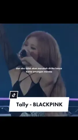 Tally - BLACKPINK (lirik terjemahan) #blackpink #tally #tallyblackpink #blink_blackpink #kpopfyp #liriktejemahan 