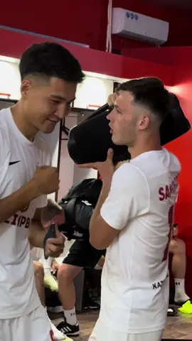 Победная раздевалка 🔴⚪️ #актобе #фкактобе #футбол 