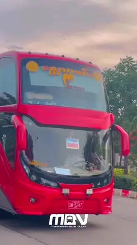မန္တလာမင်း ❤️ #fyp #scania #express #bus #sks #doubledecker #mandalarminn #myanmar 
