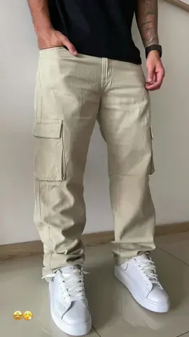 Jean cargo beige que es una locura 🤎🫡 #jeans #oversize #ropahombre #fyp #fypシ #viral #outfit #jean #emprendimiento #foryoupage #ropa 