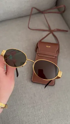 Not sure I can pull these off but they were a need 🤩 #fyp #unboxing #celinetriomphesunglass #celinesunglass #celinetriomphemetal #celine #Summer 