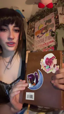 Her etsy and instagram are @mcarmodee !!! Please check her out she is amazing!! #fyp #fypシ #art #SmallBusiness #stickers #anime #drawing 