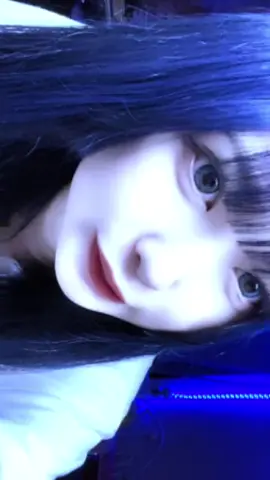 🩵🦋‪💙💦 #06 #17 #fyp #おすすめ #流石に #青すぎん? #髪の毛染めた 