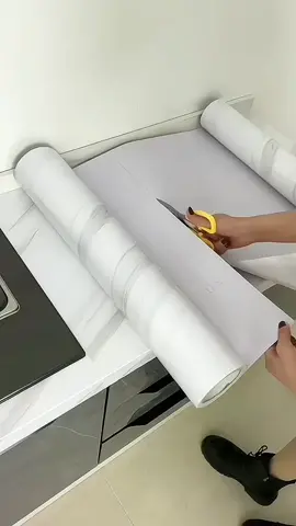 Waterproof and oil-proof countertop stickers, not only good-looking but also very practical, can be pasted on desktop stoves, high temperature resistance and easy to clean#household #goodthing #foryou #fyp #kitchen #sticker