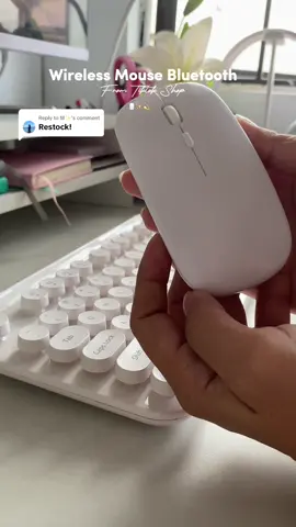 Replying to @M✨   Ang gabda ng wireless mouse na to#wirelessmouse #workstation #foryou #wfh #fyp #tiktokshop 