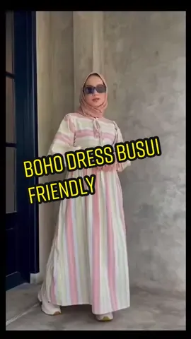 Boho Dress Busui Friendly By Proudyhijab #dres #bohodress #busuifriendly #dresses #dressmurah #jagonyafashion #rekomendasioutfit #ootdhijabstyle #ootdfashionhijab #OOTD 