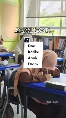 Assalamualaikum. Moga bermanfaat. #doaku #doaanakexam #adeenalifestyleshop 
