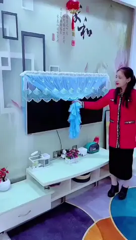 #TV dust cover hanging type TV cover desktop ultra-thin TV dust cover curved TV cover TV cover