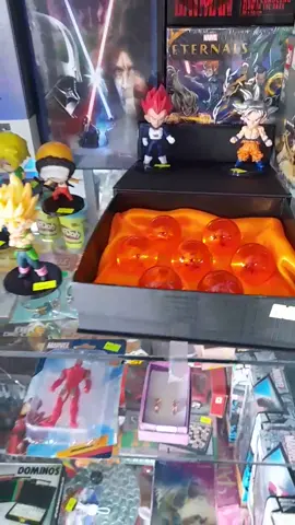 las esferas del dragón #dragonball #dragonballz #dragonballsuper #esferasdeldragon #bolasdeldragon #decoracion #decoracionotaku #flypシ #fly #live #foryou #parati #coleccion 