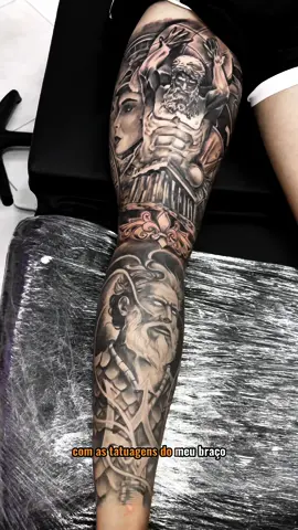 Fechei minha perna 100%!!! E vim fazer uma tour das tatuagens da perna pra voces! 🤩 . . #tatuagemmasculina #fechamentorealismo #tatoorealismo #tatuagemrealista #tatuagemrealismo #tatoorealista #fechamentodeperna #tatuagembrasil #fechamentotattoo #fechamentotatuagem #tourtattoo #tatootour #tourdetattoos #tatuagenscheck #checktattoo #amantesdetatuagens #tatuagemrealista #mitologiagregatattoo #tatuagem 