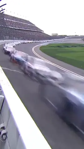 How fast were they going 😮 (via nascarguy_8/IG) #nascar #speed #racecars 