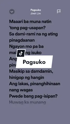 Pagsuko!🥲#jirehlim #pagsuko #leohernandezlyrics_ #fypage #spotify #music #foryou #viral #fypシ #fy #fyp #foryoupage #trending #songlyrics #oldsong #musiclyrics #trendingsongs #4u #trending #tagalogsong 