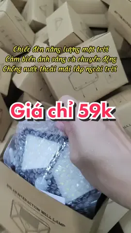 Đèn cảm biến nlmt 100 led #dennangluongmattroi #dencambien #ledkhaian 