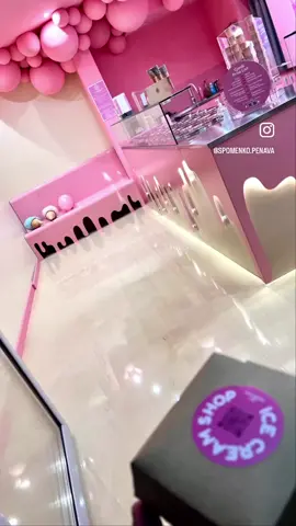 Cute little ice cream shop has beautiful floor #epoxy #nemafuge #interiordesign #flooringinstaller #icecream 