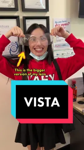 Now I can see other people's exam papers clearly😆 #vistaeye #freemdomofvision #vistaicl @VISTA Eye Specialist 