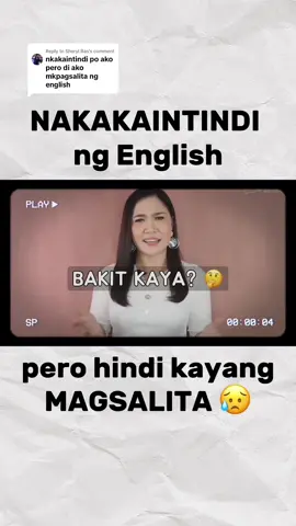 Replying to @Sheryl Bas Nakakaintindi ng English pero hindi kayang magsalita? 😥 #nakakaintindingenglish #hindikayangmagsalita #gumalingsaenglish #effectivetips #learnenglish #learnenglish #speakenglish #learnenglishwithteacheraubrey #aubreybermudez #teacheraubrey #fyp #fypage #fypシ゚viral #foryoupage 