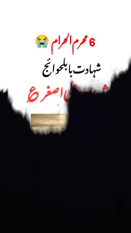 6 شہادت بابلحوئج شہزادہ علی اصغر علیہ السّلام #6muharamstatus #6محرمسٹیٹس #6muharamstatus #6محرمstatus #6محرمstatus #شہادت_علی_اصغرع #haider121214z #haider121214ah #viralvideo #viralvideo #viralvideo #foryou #foryou #foryou 