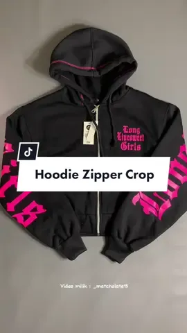 Hoodie crop kece buat cewek🌷 #hoodiecrop #hoodiezippercewek #jaketcrop #jaketcropcewek 