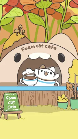 來杯奶泡貓手沖咖啡吧☕️