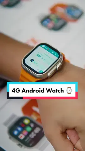 4G Android Watch Ultra ⌚🔥 #tiktokmademebuyit #x8ultra #4gwatch #talhareviewsstore #androidwatch #simwatch 