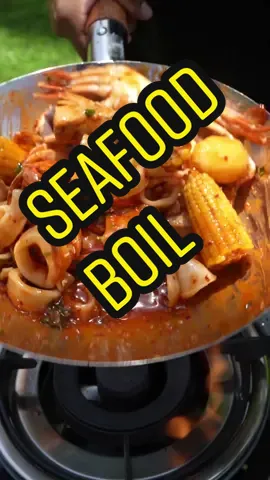 Seafood boil 🤤 #wildcookbook #seafood 