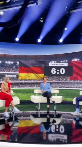 That was fun! 🖤❤️💛 #fifawwc @ZDF sportstudio 