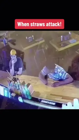 #straw #attack #bar #eye #poke #oops #fail #fyp 