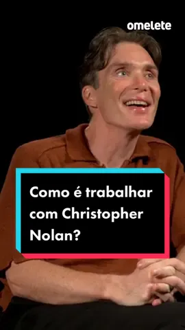 COMO É TRABALHAR COM CHRISTOPHER NOLAN? 🤯 Cillian Murphy, protagonista de Oppenheimer, compartilha sua experiência de trabalhar ao lado do diretor. Assista ao nosso papo e descubra os bastidores da produção. #CillianMurphy #ChristopherNolan #OppenheimerMovie #Oppenheimer 