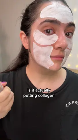 trying magic disappearing collagen patches 💆🏻‍♀️✨ #skincare 