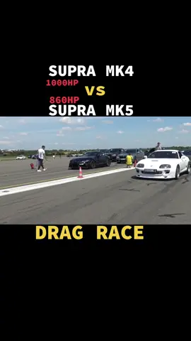 Supra Mk4 vs Supra MK5 #toyotasupra #supramk4 #supramk5 #AprendaNoTikTok #toyota #dragrace  #carrosdearrancada #arrancada #cars #jdm #CapCut 
