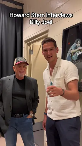 Howard Stern interviews Billy Joel before his MSG show #fyp #foryoupage #howardstern #sternshow #stern #radio #impression #voice #billyjoel #piano #pianoman #interview #msg #newyork 