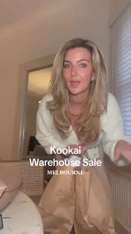 Kookai warehouse haul 📦 #kookai #melbourne #warehousesale #melbournewarehousesale #haul #fashion #unboxing
