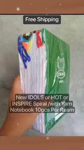 #notebooks  #balikeskwela  #freeshipping  #withfreebies 