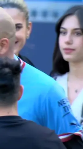 ลูกสาว เป็ป กวาร์ดิโอลา ♥️ ฮูเลี่ยน อัลวาเรซ 😁 วอกเกอร์กับฮาแลนด์แอบจิ้น😂 #mancity #pepguardiola #daughter #alvarez #mancityfc 